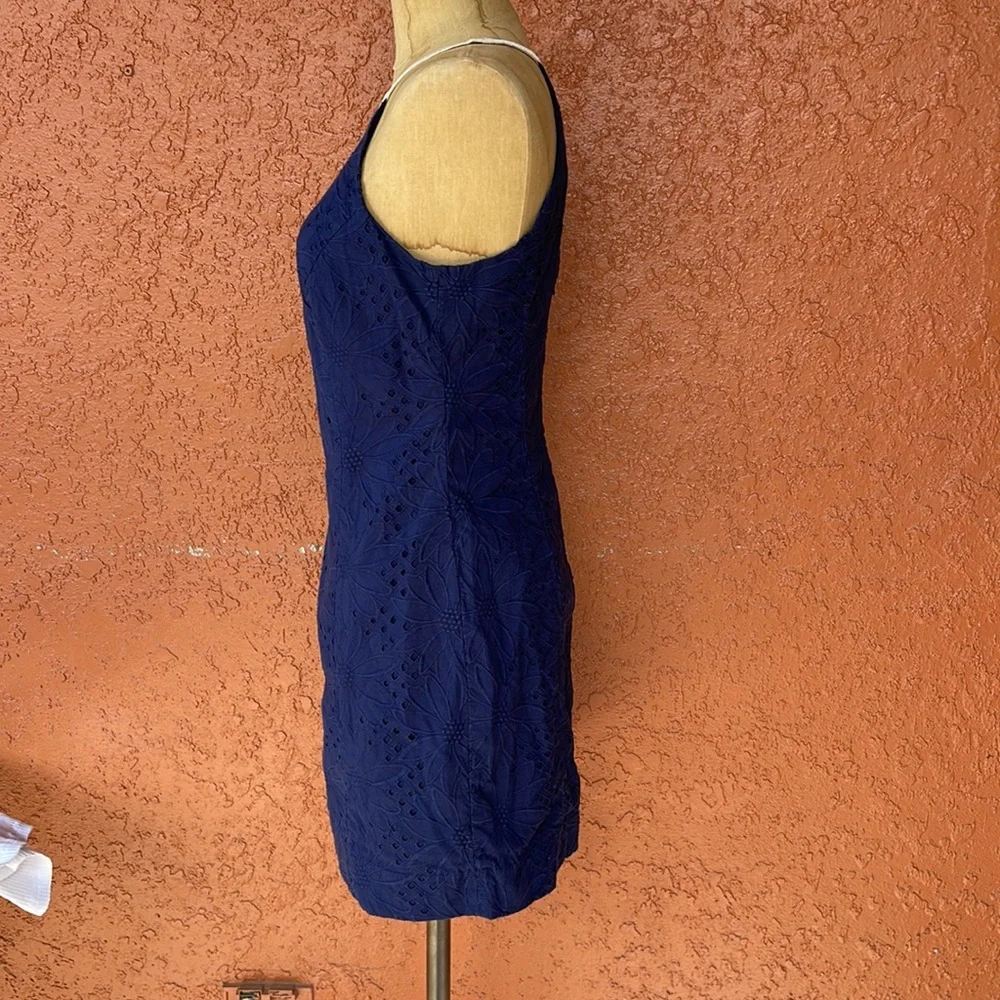 Lilly Pulitzer Pearl Navy Shift Dress - Picture 4 of 6